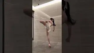 High heel still on #kick #taekwondogirl #girlpower