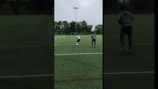 Quarterback Training - Full Flow Flat Route, Reverse pivot on move