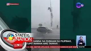 Bagyong Hanna na dumaan sa Pilipinas, hinagupit naman ang Taiwan | SONA