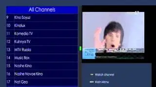 Russian IPTV Channels Mediabox TV Receiver