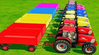 Work With COLORS! McCORMICK TRACTORS ON A WILD MISSION ! - 🥕[CARROTS] - FS22