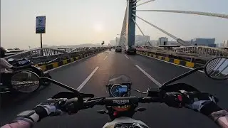 Riding the Triumph Scrambler 400X in city traffic | Daily Observations 01