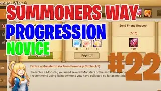 Summoners Way - Progression - Novice - #22 - Evolve Monster | Summoners war 2022