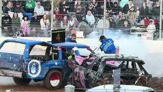 Buck Motorsports Park MWFA Heat One Demolition Derby 5-24-25