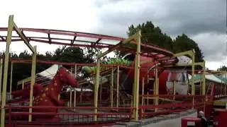 Caterpillar coaster at Camelot
