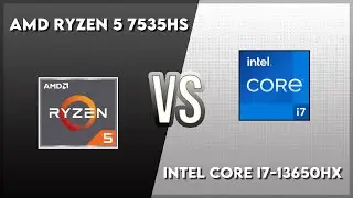 AMD Ryzen 5 7535HS vs Intel Core i7-13650HX Technical Comparison