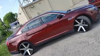 22 inch 22s strada wheels #Coda #Ford Taurus rims tires #Ulohos 2940 N Keystone
