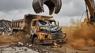 Industrial Impact &ndash; Magnet Arm Dropping Thick Steel Plates