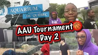 Day 2: Basketball Tournament Quebec City, Aquarium Team Visit Quebec City | Jeezy613