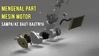 Get to Know the Parts of a Motorcycle Engine in Detail, Down to the Bolts
