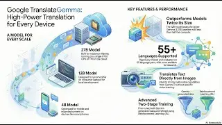 Google&rsquo;s NEW TranslateGemma 🌍🔥 | Open AI Translation Model Explained | 55 Languages | Offline AI