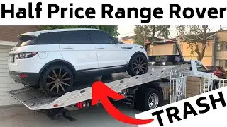Buying a Super Cheap Range Rover Evoque on 22
