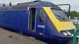 HST125 class 43165 cab ride!!! at the colne valley railway.  #class43 #highspeedtrain