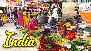 🇮🇳 India 4k, Explore Local Market , Walking Tour 2024