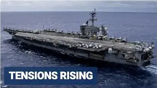 US deploys aircraft carrier amid rising concerns over Iranian drone threat #WW3