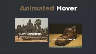 Animated Image on Hover - CSS & HTML only [#01]