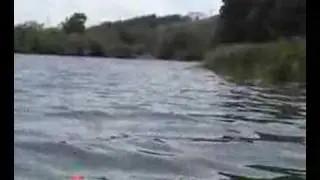 En kayak por la Ria de Cubas (Cantabria) Espa&ntilde;a