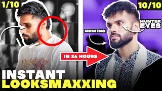 LOOKSMAXXING Transformation In 24 hrs *SHOCKING RESULTS* | GEN-Z Glow Up Guide | BeYourBest