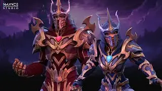 Fantasy Stylized Human: Shadow Mage Outfit Overview