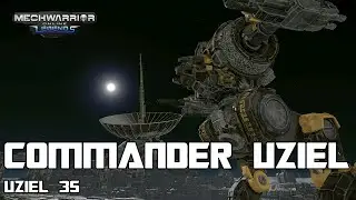 The Flying Gaussvomit Will Finish Them - Uziel 3S | Mechwarrior Online