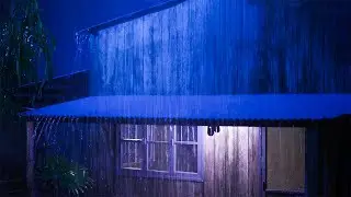Cure Chronic Insomnia Tonight with Relaxing Rain on a Tin Roof & Peaceful Nature Ambience 🌧️🌿