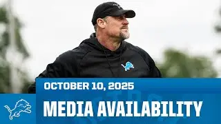 Dan Campbell Press Conference | Oct. 10, 2025