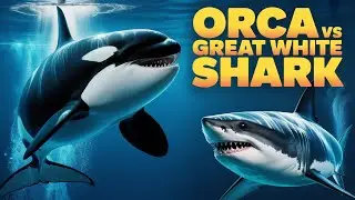 🐋🦈 КОСАТКА против БОЛЬШОЙ БЕЛОЙ АКУЛЫ &ndash; Властелины глубин