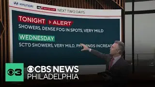 Scattered showers Wednesday in Philadelphia region will impact holiday travel