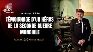 Colonel Achille Muller, dernier survivant des SAS français, héros de la seconde guerre mondiale