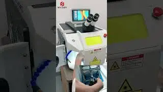 Upgraded 200W desktop ND:YAG jewelry laser welding and repair machine copper ring welding (JW-N200)