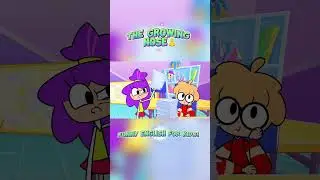 The Growing Nose👃 Funny English for Kids! #animation #kids #friends