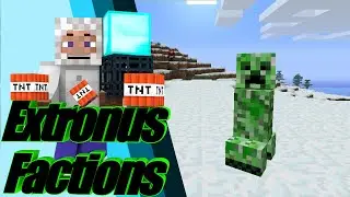 FIRST RAID - Minecraft: Extronus Factions (Forest Realm) - Episode 4