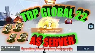 CREATIVE DESTRUCTION Top Global 20 Server AS