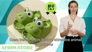 Kids Dinosaur Slippers