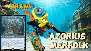 MERFOLK Love Drawing Cards! Sygg, Wanderwine Wisdom (Brawl)