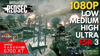 Battlefield REDSEC - RX 6700 XT | All Settings + FSR 3 Tested