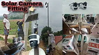 Secureye Defender 4G Dual Lens Solar Camera Installation Unboxing Cctv Camera Solar Cctv#technology