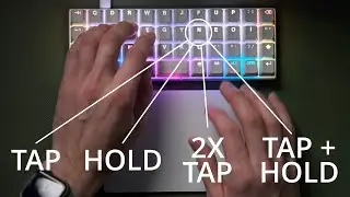 Awesome NEW Feature for Planck EZ and Moonlander Keyboards: Tap Dance
