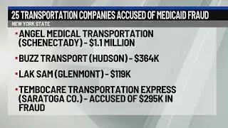 25 transportation companies accused of Medicaid fraud