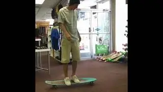 Longboard 360 flip