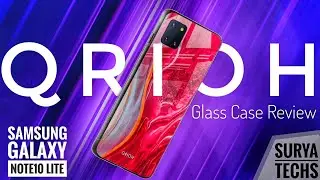 Qrioh Glass Case Review Surya Techs | 2021| The best indian Glass Cases for your phones.