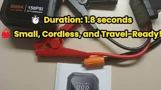 10-in-1 Car Jump Starter & Air Compressor 🚗💨 Compact Power You&rsquo;ll Want in Every Car!