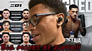 Zuffa Boxing Scores Massive Signing With (JAI OPETAIA)!!!