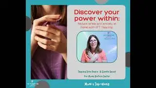 🌸 Tapping Into Peace: A Gentle Reset for Mums Before Easter 🌸