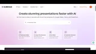 100 Days 100 AI Tools | Day 17 | Slidesgo &ndash; Smart Presentation Templates Made Easy