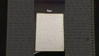 Page 4 of Counting & Writing Challenge #art #numberwriting #numbers #number