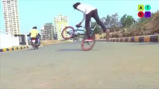Insane Cycle Stunts by Photography Student | ATKT.in Boombox