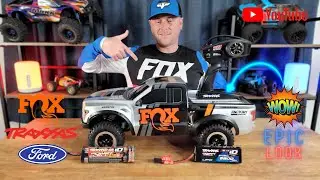 FOX Racing Ford Raptor - The Best Looking RC Baja Truck - Traxxas