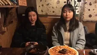 Hankuk University of Foreign Studies English class: Traditional Korean food