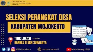 [ SESI 2 | 9 DESEMBER 2025 ] LIVESCORE SELEKSI PERANGKAT DESA KAB. MOJOKERTO